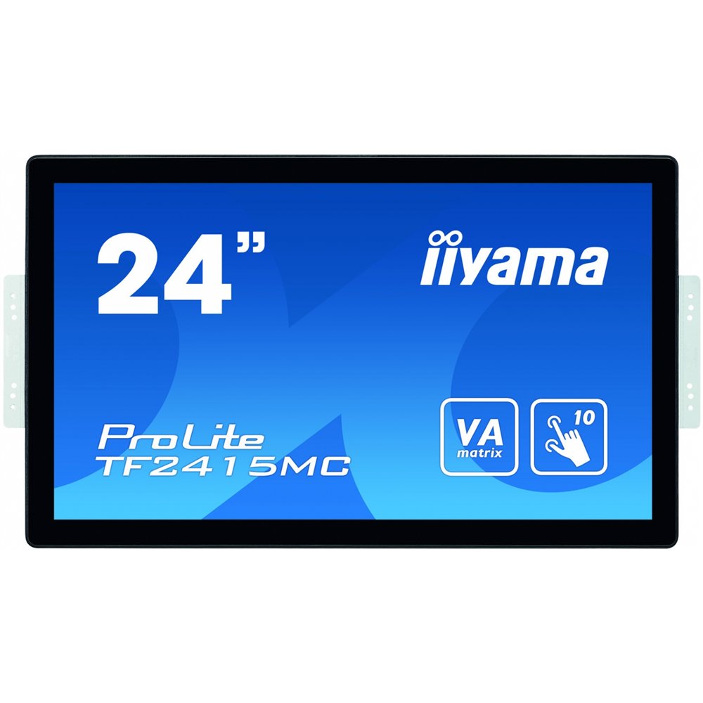Iiyama prolite tf2415mc-b2 monitor pantalla tã¡ctil 60,5 cm (23.8") 1920 x 1080 pixeles multi-touch multi-usuario negro