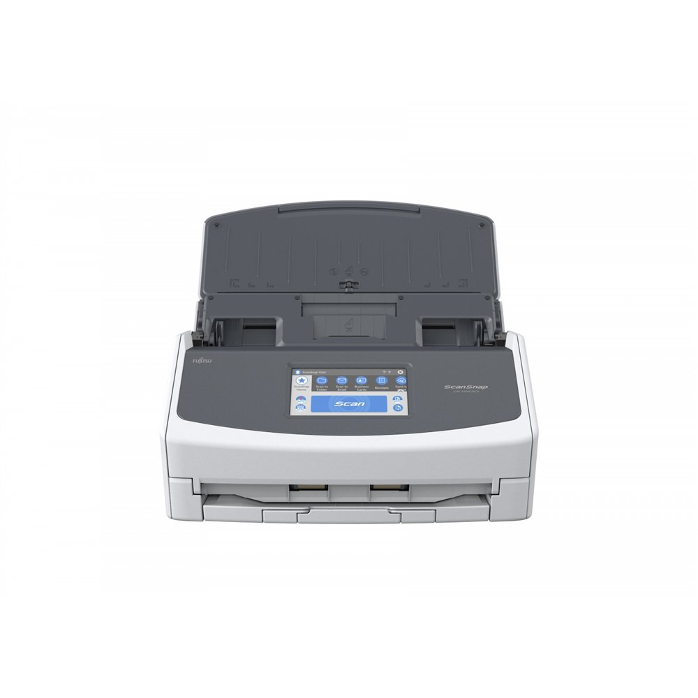 fujitsu scansnap ix1600 alimentador automático de documentos (adf) + escáner de alimentación manual 600 x 600 dpi a4 negro, blan