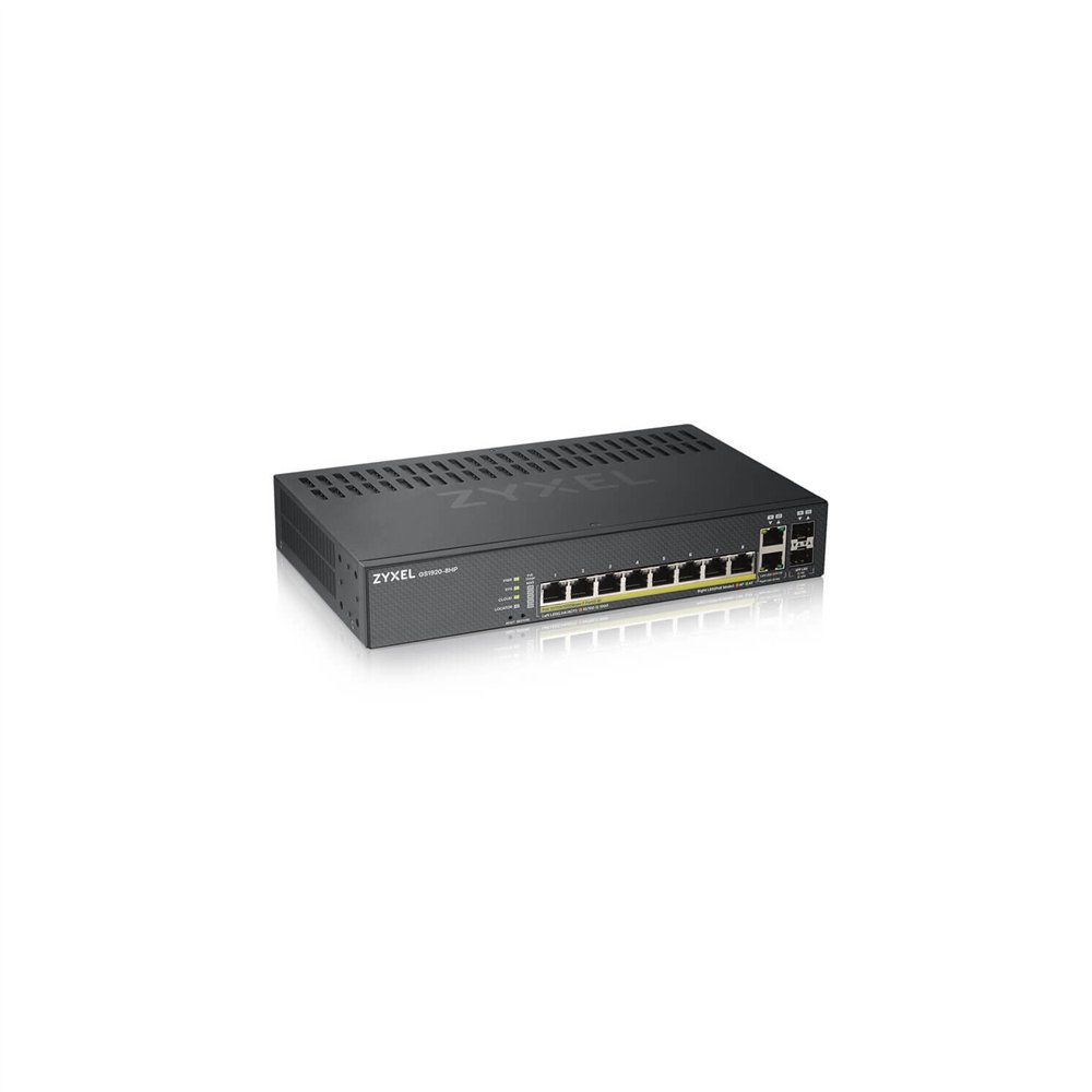 zyxel gestionado gigabit (10/100/1000) energí­a sobre ethernet (poe) negro
