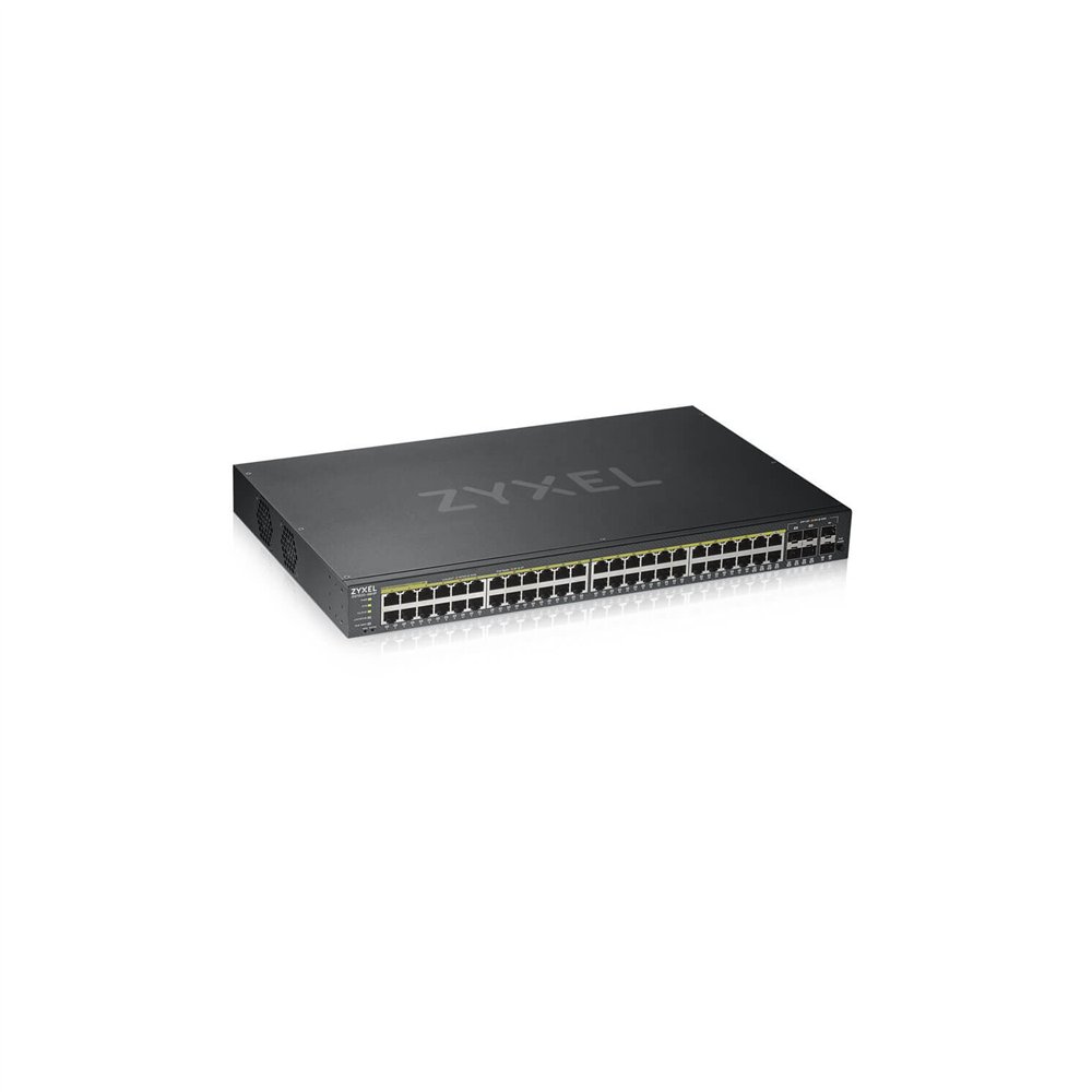 Zyxel gestionado gigabit ethernet (10/100/1000) energãâ­a sobre ethernet (poe) negro