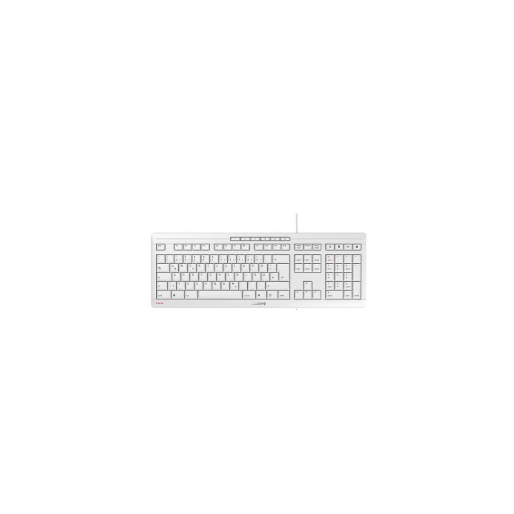 cherry jk-8500 teclado usb qwertz alemán blanco