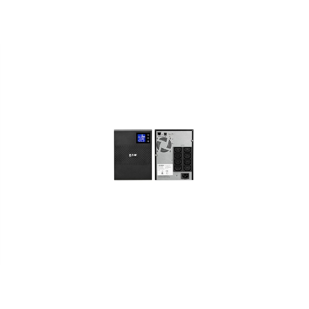 eaton 1500 va, 1050 w, 8 salidas ac lcd negro