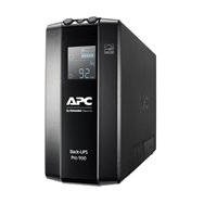 Apc sistema de alimentación ininterrumpida (ups) lí­nea interactiva 900 va, 540 w, 6 salidas ac negro