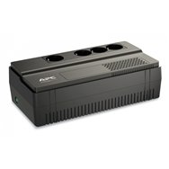 Apc sistema de alimentación ininterrumpida (ups) lí­nea interactiva 650 va, 375 w, 4 salidas ac negro