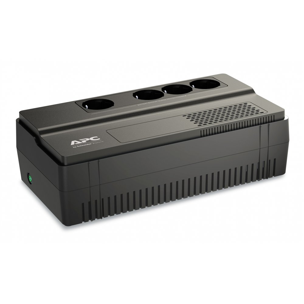 Apc sistema de alimentación ininterrumpida (ups) lí­nea interactiva 1000 va, 600 w, 4 salidas ac negro