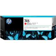 Hp 745 cartucho original alto rendimiento xl rojo