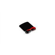 Kensington reposamuñecas gel duo ratón rojo/gris