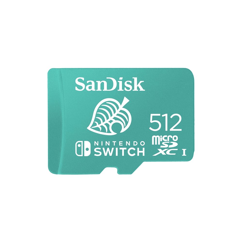 Memoria microsdxc sandisk flash 512gb uhs-i verde sdsqxao-512g-gnczn