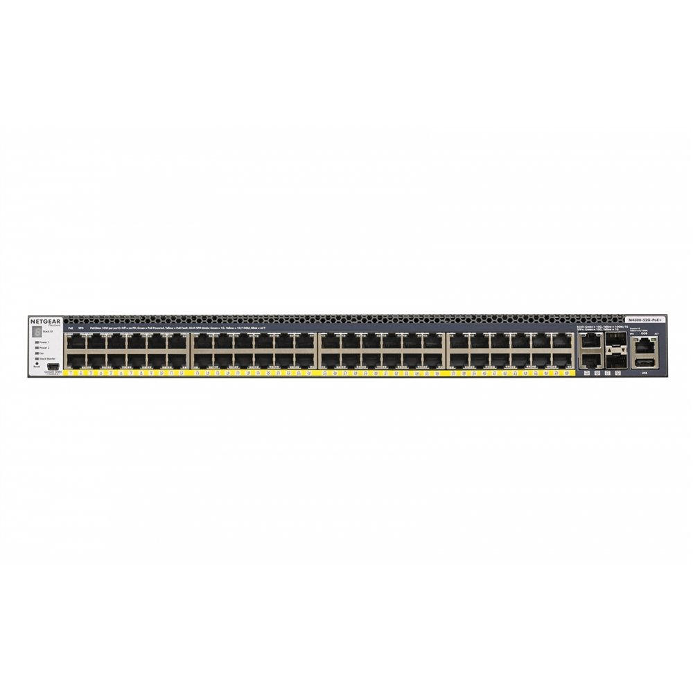 Netgear gestionado l2/l3/l4 gigabit ethernet (10/100/1000) energãâ­a sobre ethernet (poe) 1u negro