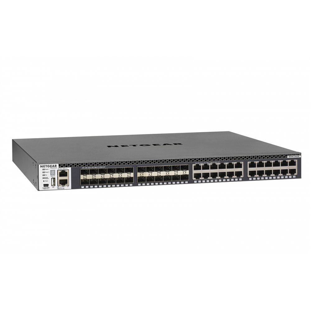 Netgear gestionado l2/l3/l4 10g ethernet (100/1000/10000) 1u negro