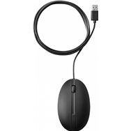 Raton hp 320m ambidextro usb tipo-a optico 1000dpi negro 9va80aa