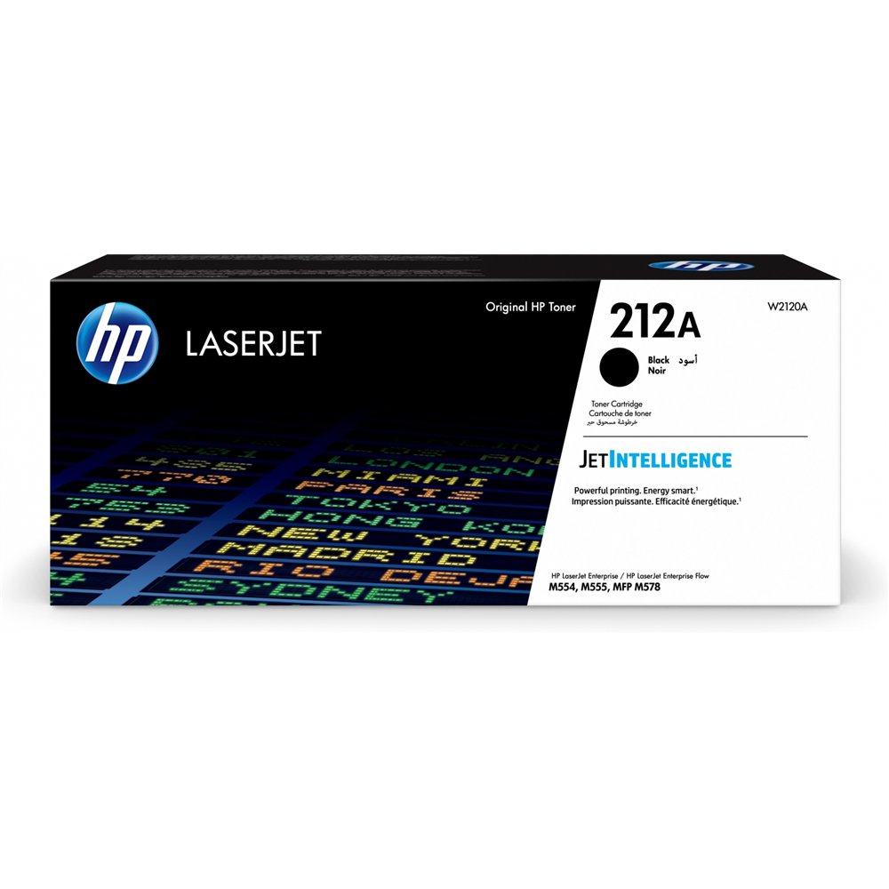 Toner hp 212a 1 pieza original negro w2120a