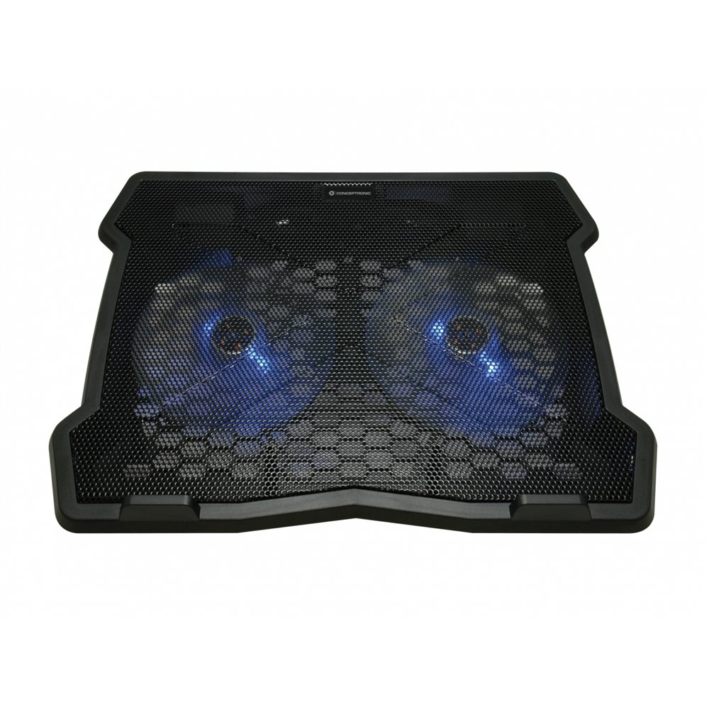 base refrigeradora conceptronic almohadilla frí­a 15.6p iluminacion azul thana06b