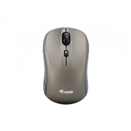 Raton equip ambidextro rf inalambrico optico 1600dpi gris 245109