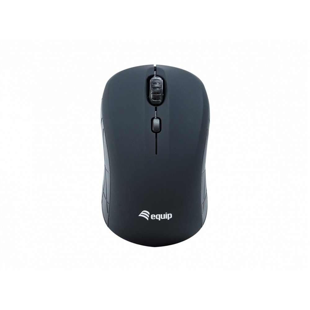 Raton equip ambidextro rf inalambrico optico 1600dpi negro 245108
