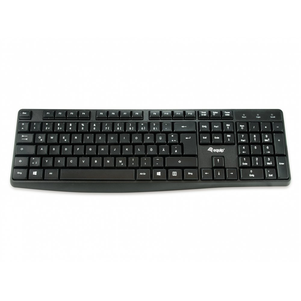 Teclado equip usb qwerty espaã±ol negro 245211