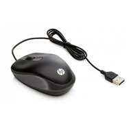 Hp raton de viaje ambidextro usb tipo-a 1000dpi optico negro