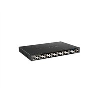 d-link switch gestionado l3 10g ethernet (100/1000/10000) energí­a sobre ethernet (poe) 1u negro