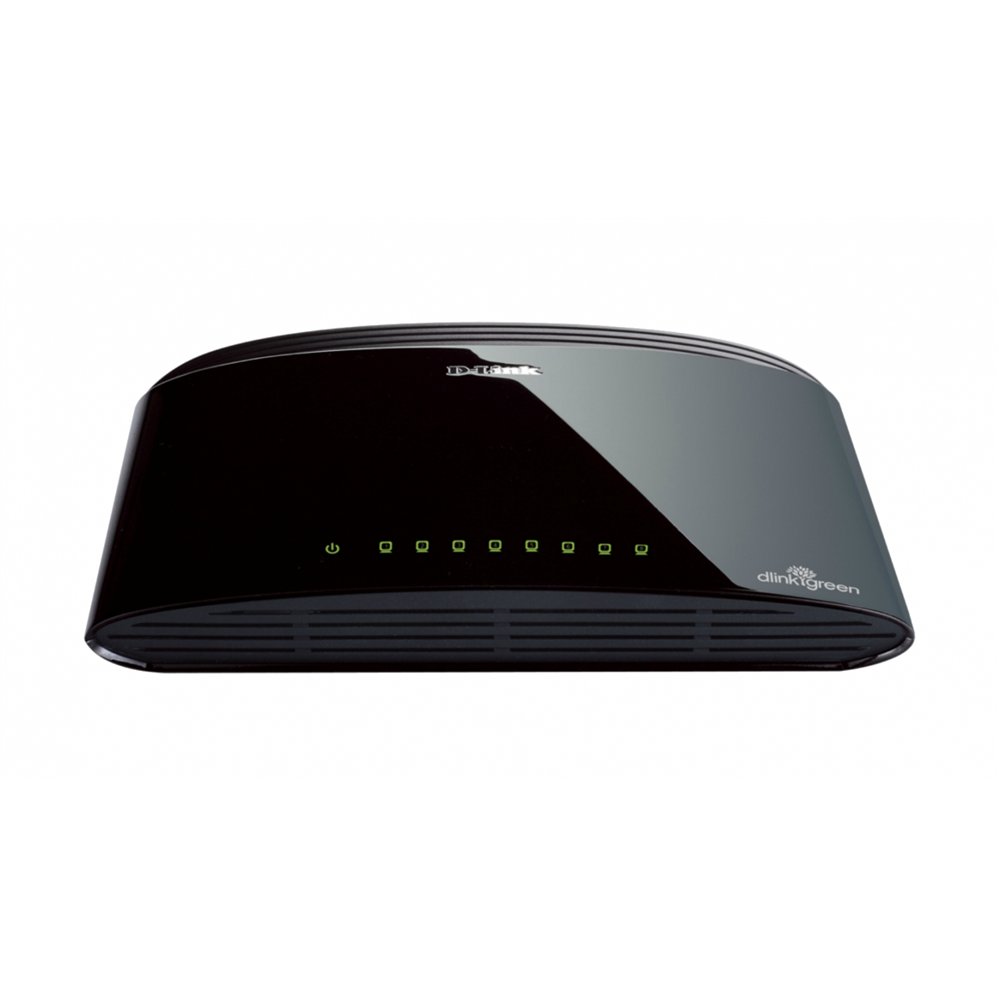 D-link no administrado fast ethernet (10/100) negro