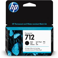 Hp 712 cartucho de tinta original rendimiento estandar negro