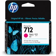Hp 712 cartucho de tinta original rendimiento estandar magenta