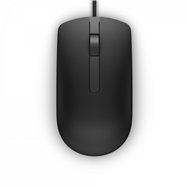 Dell ms116 raton ambidextro usb tipo-a optico 1000 dpi negro