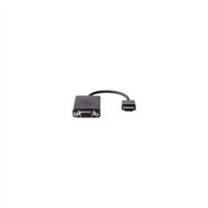 dell adaptador de cable de ví­deo hdmi, vga (d-sub) negro