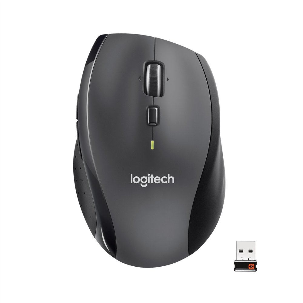 logitech marathon m705 raton rf inalambrico optico 1000dpi negro carbon vegetal