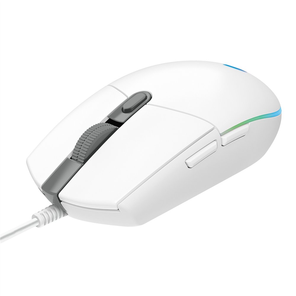 Logitech g g203 raton gaming usb tipo a 8000dpi blanco