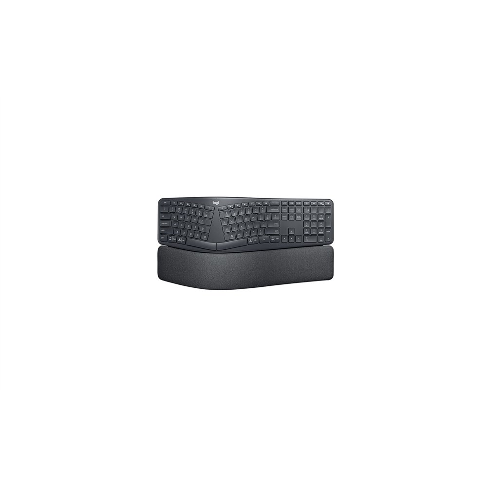 logitech ergo k860 teclado rf inalambrico bluetooth qwertz aleman negro