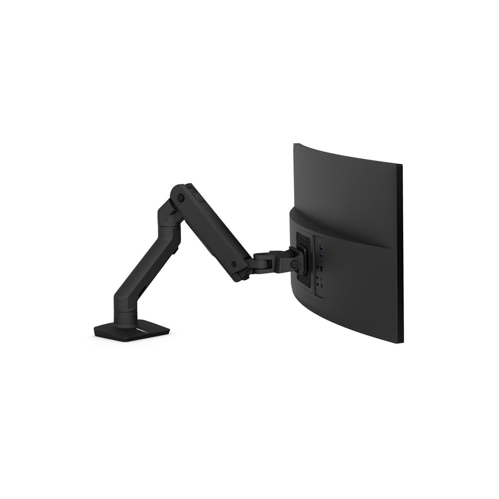 ergotron hx series soporte para monitor 49p negro