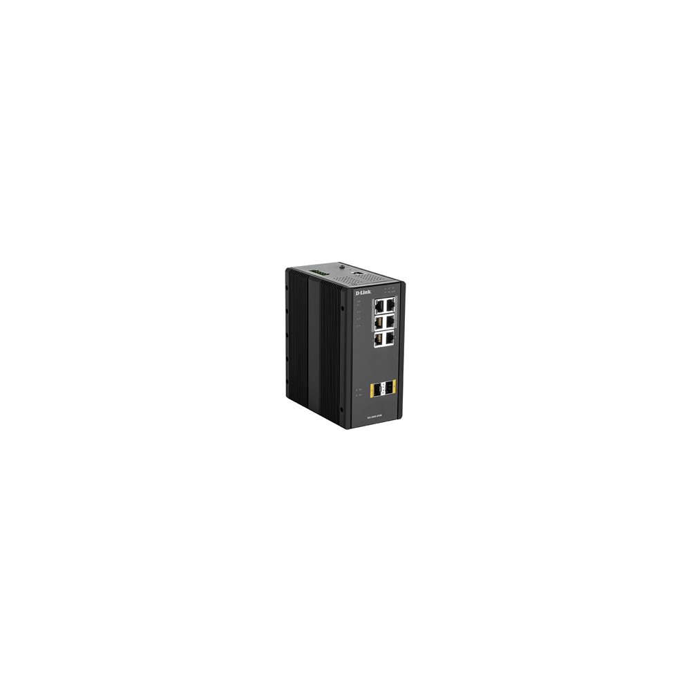 d-link gestionado l2 gigabit ethernet (10/100/1000) energí­a sobre ethernet (poe) negro