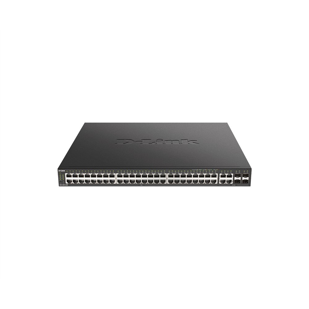 D-link switch gestionado gigabit ethernet (10/100/1000) energãâ­a sobre ethernet (poe) 1u negro