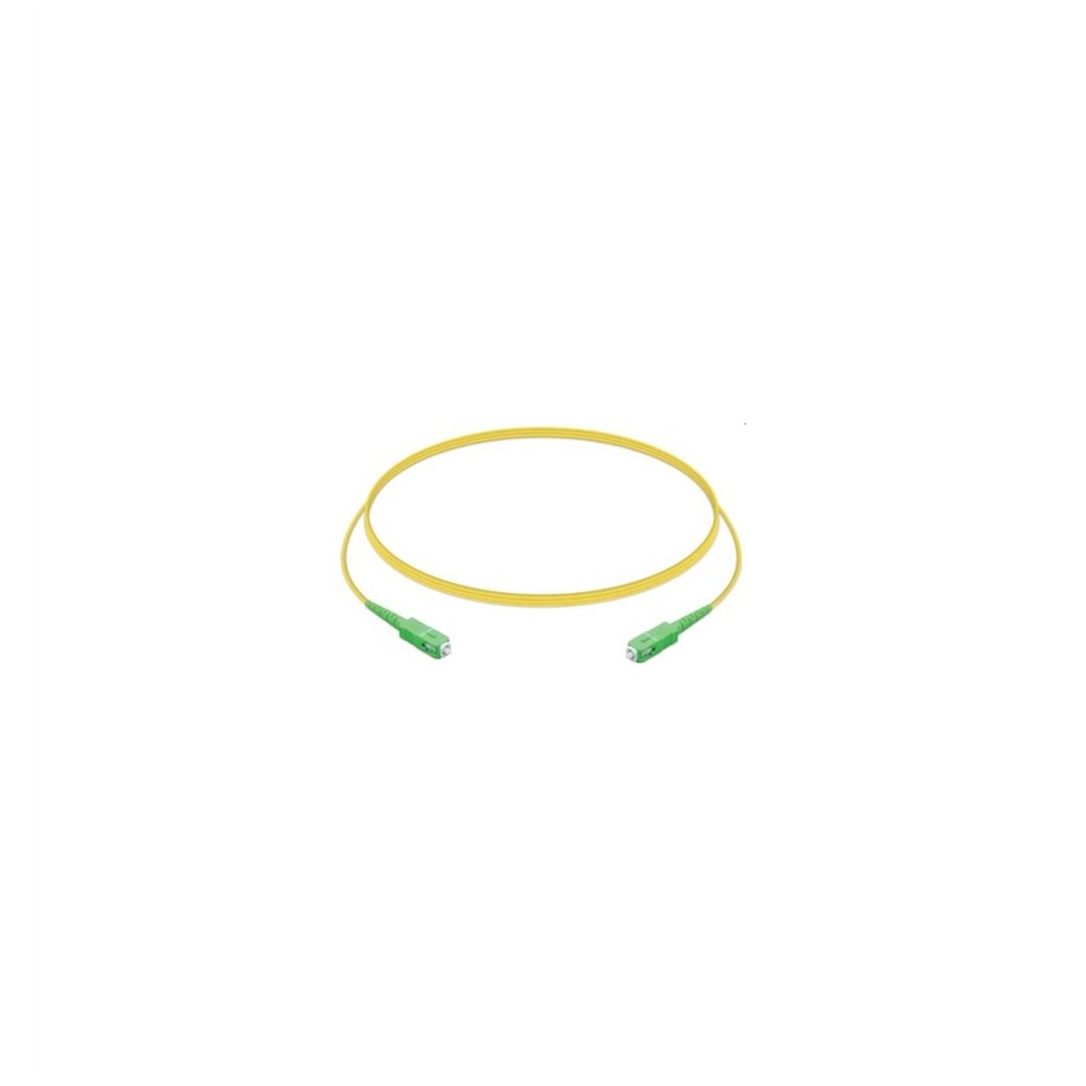 Ubiquiti networks uf-sm-patch-apc-apc cable de fibra optica 1,2 m sc/apc g.657.a1 amarillo