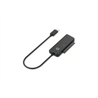 Conceptronic cambiador de gã©nero para cable usb c sata negro
