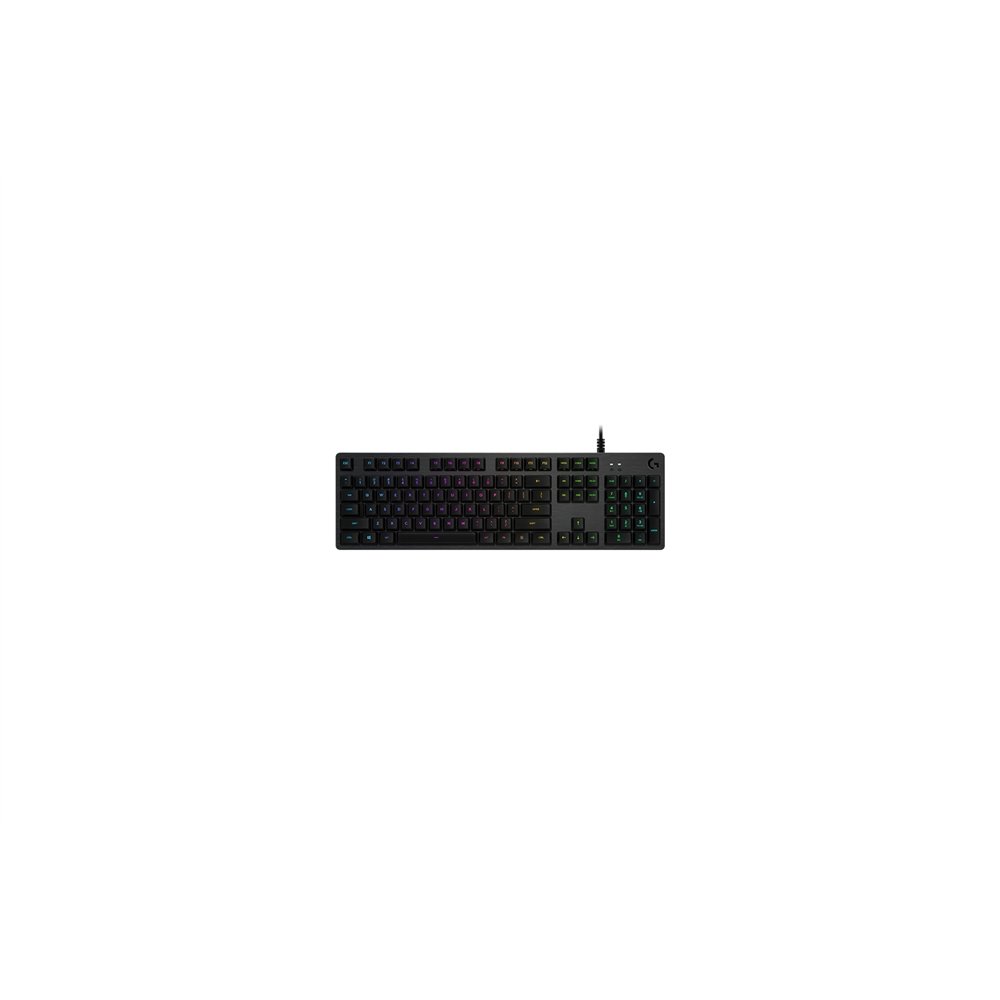 logitech g g512 teclado gaming usb mecanico qwerty español carbono