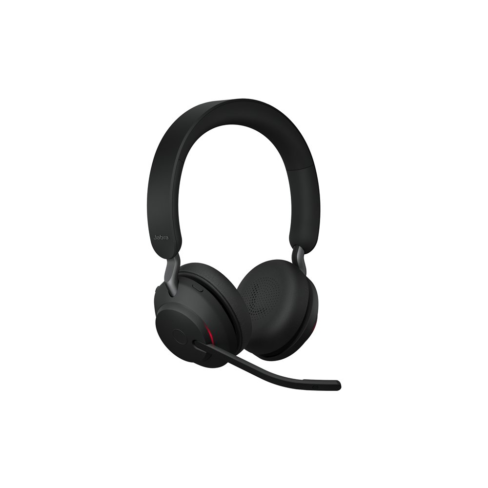 Jabra evolve2 65, uc stereo auriculares diadema usb tipo c bluetooth negro