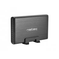 Natec caja para disco duro externo caja de disco duro (hdd)  3.5 negro