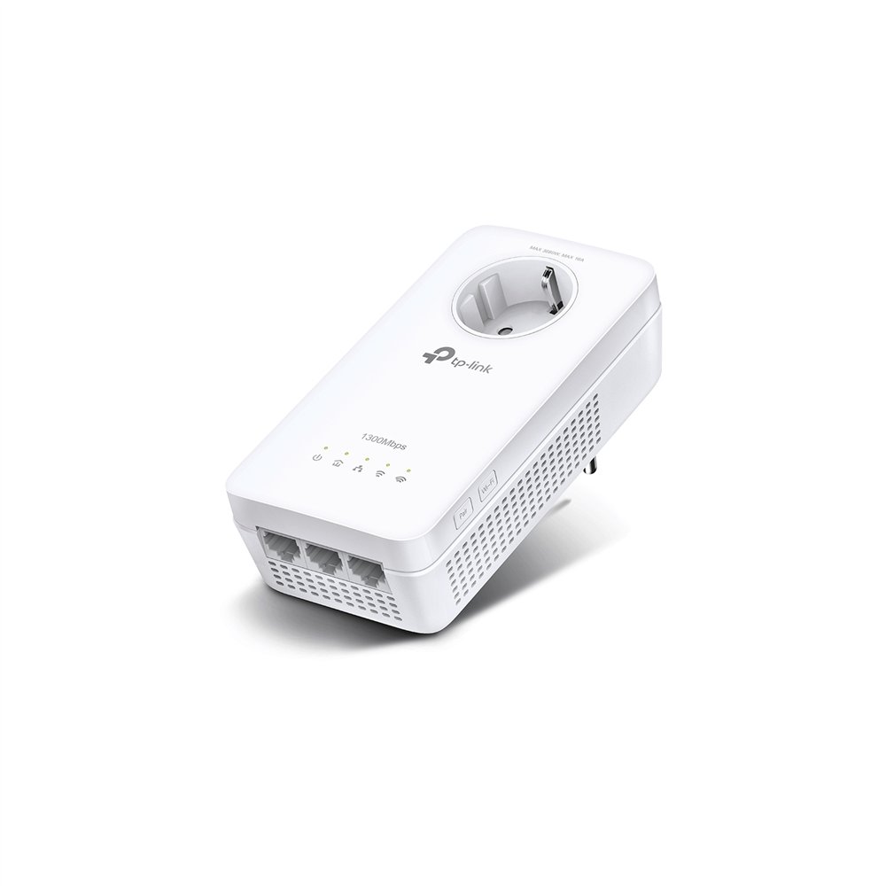 Tp-link adaptador de red powerline 1300 mbit/s ethernet wifi 1 pieza blanco