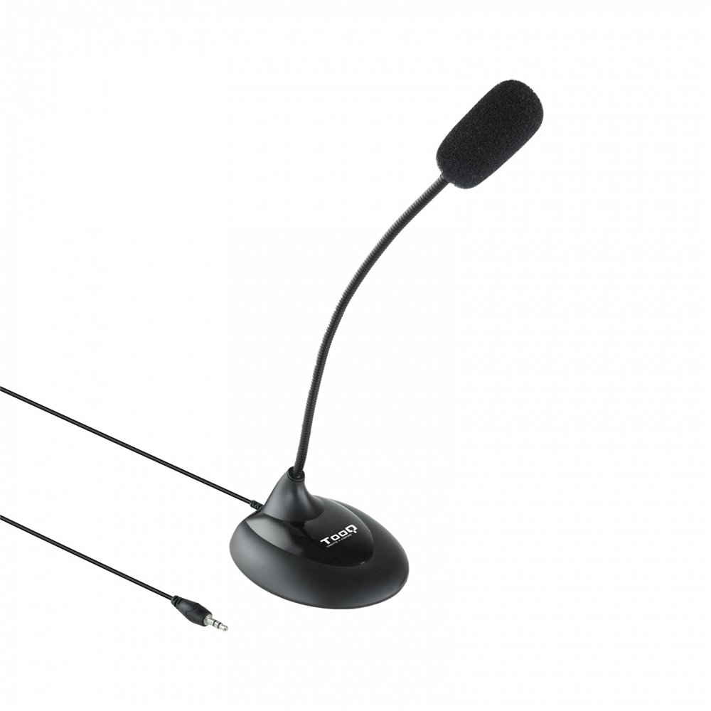 tooq micrófono para ordenador portátil negro