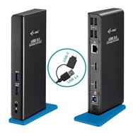 I-tec usb 30/usb-c dual hdmi docking station negro