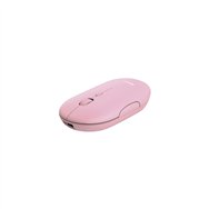 Trust puck raton ambidextro rf inalambrica bluetooth optico 1600dpi rosa