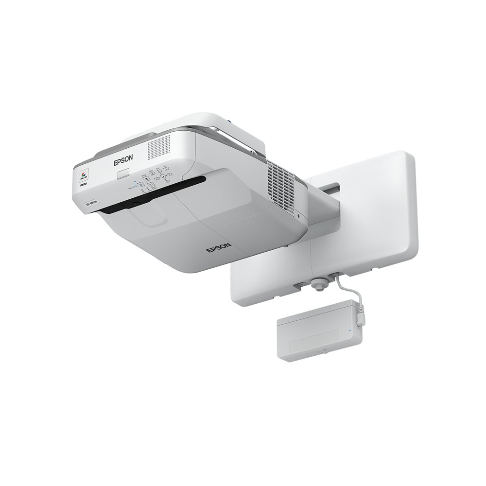 epson eb-695wi proyector 3500 lúmenes ansi 3lcd gris, blanco