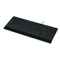 Logitech k280e teclado usb qwertz alemán negro 920-008669