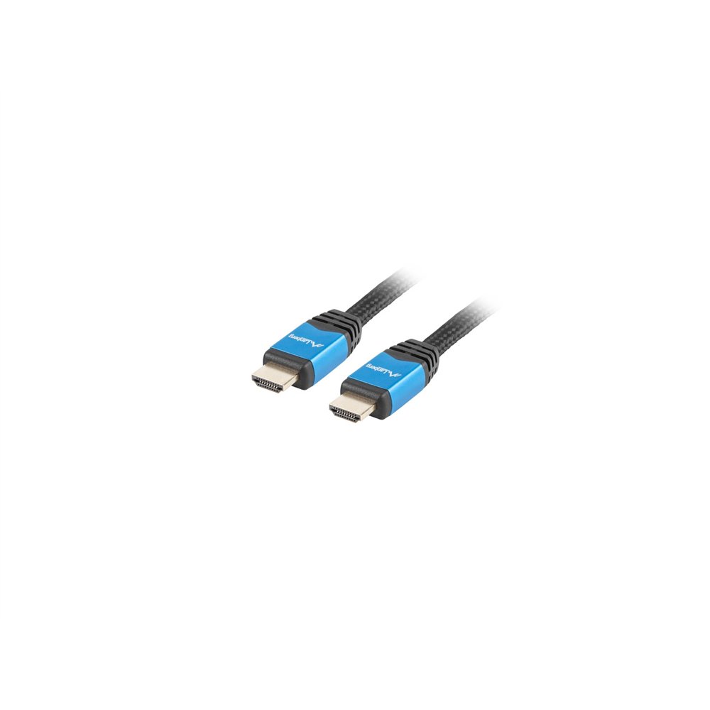 Lanberg ca-hdmi-20cu-0030-bl cable hdmi tipo a estandar macho a macho 3m negro