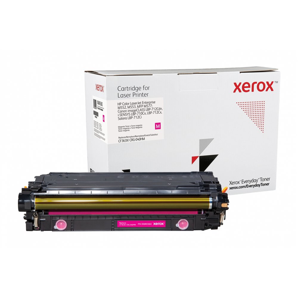 Everyday tã³ner magenta , hp cf363x/ crg-040hm equivalente de xerox, 9500 pã¡ginas