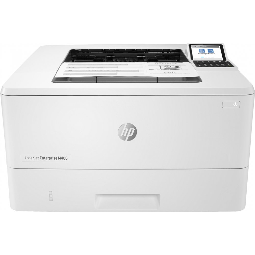 Hp laserjet enterprise m406dn impresora 1200 x 1200dpi a4 duplex ethernet blanco