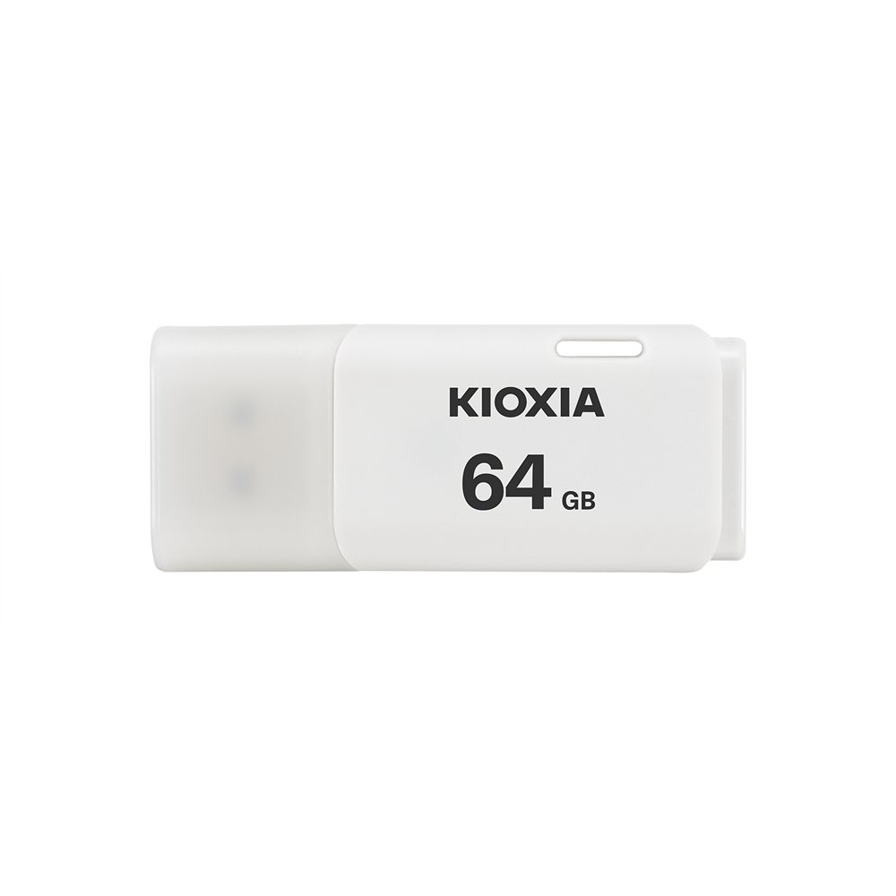 Kioxia transmemory u202 pendrive flash 64gb usb 2.0 tipo a blanco