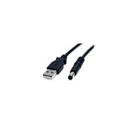 Startech.com cable de alimentación usb a a m de tipo barril de 5,5mm negro