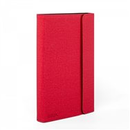 Nilox funda tablet universal 10.5p poliester, rojo